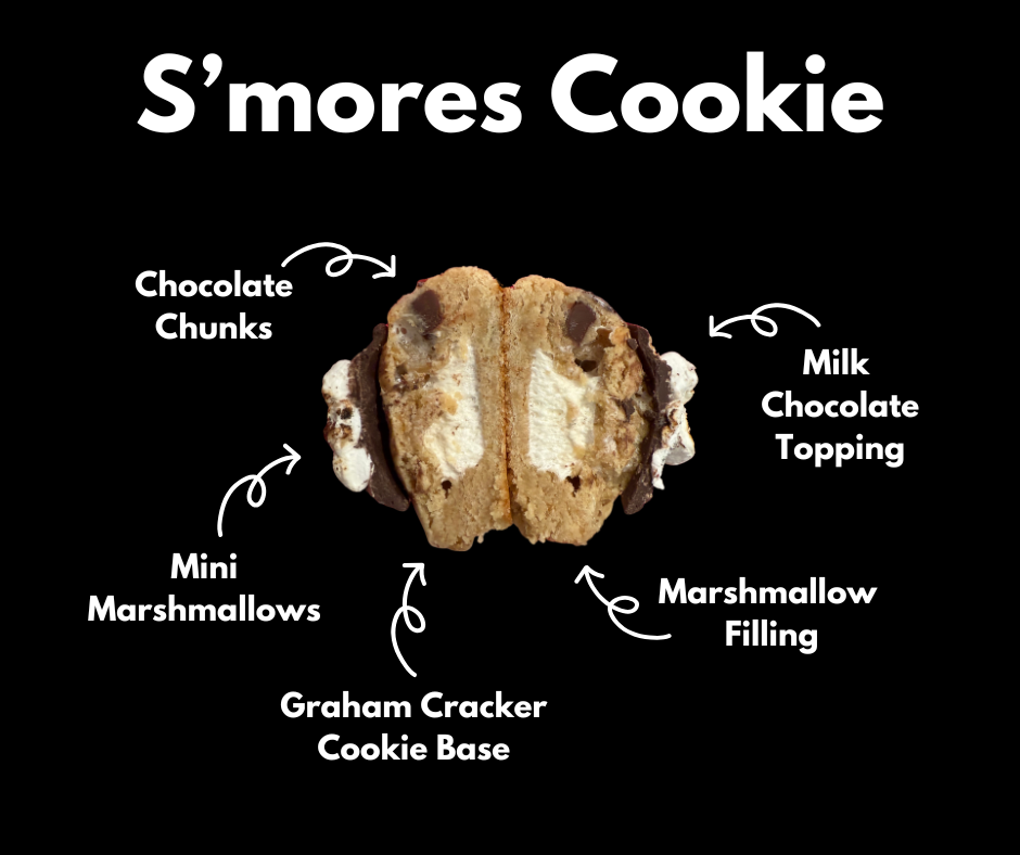S'mores Texas Size Stuffed Cookie